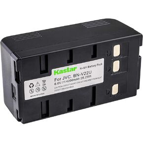 Kastar 4200mA 6V NiMH Battery #BNH-150-4 Replacement for JVC GR-AXM230U GR-AXM231U GR-AXM241U GR-AXM250U GR-AXM25U GR-AXM270U GR-AXM30U GR-AXM300U GR-AXM341U GR-AXM4U GR-AXM40U GR-AXM50U Video Cameras