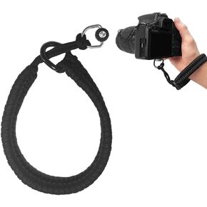 Camera Wrist Strap Paracord Camera Hand Wrist Straps Lanyard with D Ring Screw for DSLR Mirrorless Cameras Phone Gimbal Stabilizer Selfie Stick Tripod Mount