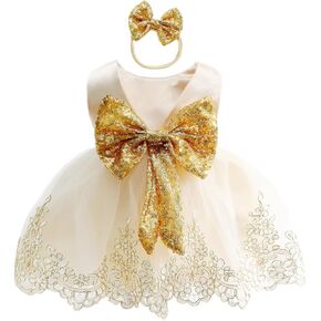 Newborn Photography Outfits Girls Newborn Photography Props Baby Girls Lace Embroidery Tutu Dress Baby Girls Sleeveless Backless Dresses Pageant Birthday Wedding Dress Sequin Bowknot Pink