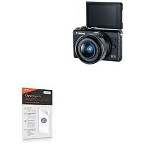 BoxWave Screen Protector Compatible with Canon EOS M100 - ClearTouch Anti-Glare (2-Pack), Anti-Fingerprint Matte Film Skin for Canon EOS M100