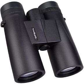 SkyGenius 10x42 HD Binoculars for Adults - Quick Focus, BAK4 Prism, Full-Multi Coated Film Lens, 1.10lb Lightweight Binoculars for Bird Watching, Hunting, and Outdoor Activities