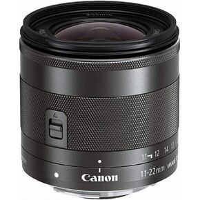 Canon EF-M 11-22mm f/4-5.6 STM Lens (Renewed)