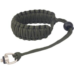 Adjustable Camera Wrist Strap Lanyard with 1/4-20 Screw for Insta 360 X3, X2, for DJI Pocket 3, Universal Hand Strap for Selfie Sticks, Action Cameras, DSLR Cameras (Army Green)