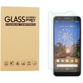 (2 Pack) Designed for Google (Pixel 3A XL) Tempered Glass Screen Protector, 9H, 0.33mm, Anti Scratch, Bubble Free