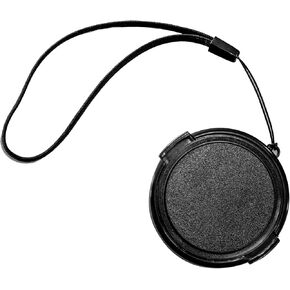 Replacement 58mm Lens Cap for Canon EOS EF 75-300 f/4-5.6 III Telephoto Zoom Lens. Also fits Other EOS 70D 77D 80D 90D Rebel T8i T7 T7i T6i T6s T6 SL2 SL3 DSLR 58mm Lenses. Leash Strap Included