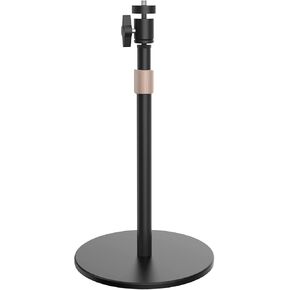 حامل مكتبي لكاميرات الويب، ارتفاع قابل للتعديل من 25 سم إلى 41 سم، حامل مكتبي قابل للدوران 360 درجة، دعامة قوية ومستقرة، متوافق مع V403/V21/V21-AF/C40/V11 والأجهزة الأخرى ذات خيط 1/4 بوصة in Kuwait