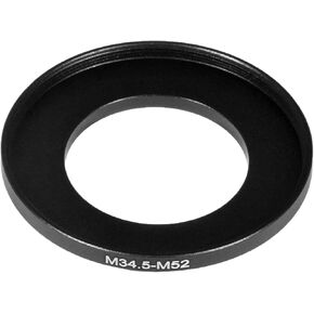 M34.5x0.5 Thread Pitch Male to M52x0.75 Female Thread Adapter Step-Up Ring for El-Nikkors 4/50mm