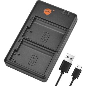 شاحن بطارية DSTE EN-EL15 EN-EL15B EN-EL15C لنيكون Z6، Z6 II، Z7، Z7 II، Z8، ZF، D500، 600، D610، D750، D780، D800، D800E، D810، D810A، D850، D7000، كاميرات D7100، D7200
