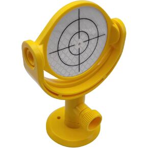 ABS Total Station Reflector Thin Film，Diameter 60mm Tilting Reflector Sheet with Holder & Printed Crosshair