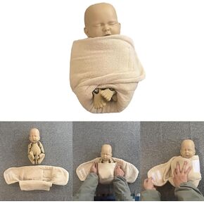 Newborn Baby Photography Props Wrap Mat Infant Boy Girl Stuffer Posing Wrap Assistant Posturefor Photo Props Accessories