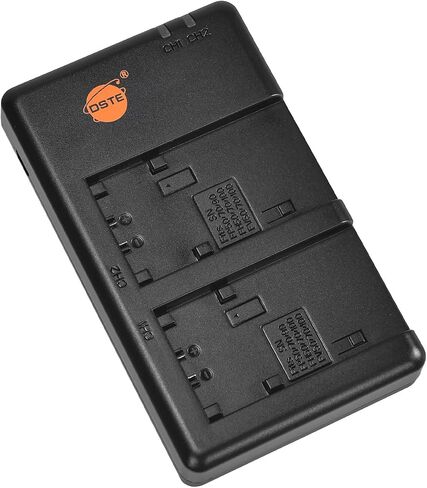 شاحن بطارية مزدوج سريع DSTE متوافق مع سوني NP-FP30 NP-FP50 NP-FP60 NP-FP70 NP-FP90 NP-FH30 NP-FH60 NP-FH70 NP-FH100 NP-FV50 NP-FV60 NP-FV70 NP-FV100 بطارية BC- شاحن تي ار في BC-VH1 AC-VQH10 in Saudi Arabia