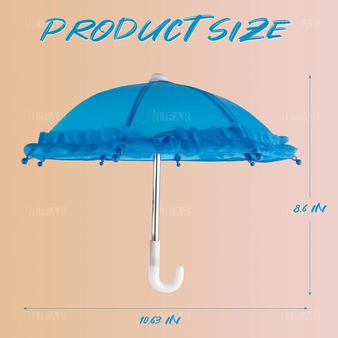 AUEAR, 10 Pack Mini Umbrella Cute Tiny Umbrellas for Photography Studio Posing Props Home Decoration Supplies (5 Colors) in Saudi Arabia