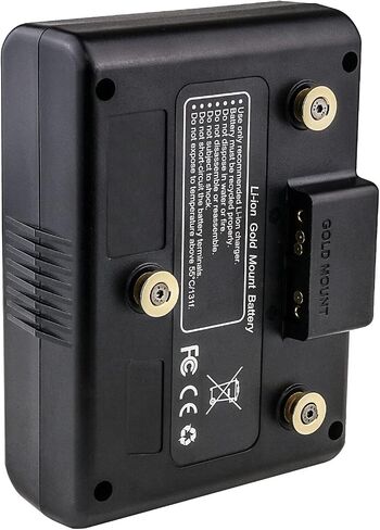 Kastar BP-C160 Gold Mount Battery + D-Tap Charger Replacement for Anton Bauer Dionic XT90 Gold Mount Lithium-Ion Battery, Anton Bauer Dionic XT150 Gold Mount Lithium-Ion Battery in Kuwait