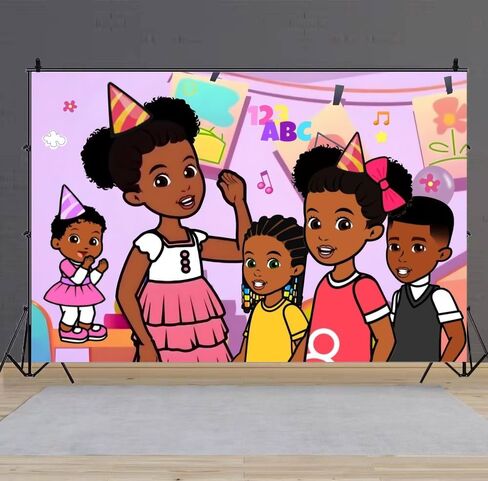 Gracies Corner Birthday Banner Backdrop, Gracies Corner Party Supplies for 1st Birthday Decorations (5x3ft) in Kuwait