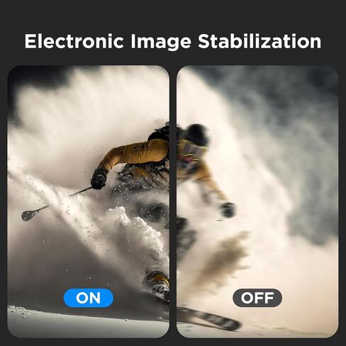 كاميرا الحركة 4K 30FPS بدقة 12 ميجابكسل، شاشة مزدوجة مع تثبيت 2.0، كاميرا مقاومة للماء تحت الماء 30 مترًا وزاوية واسعة 170 درجة وكاميرات رياضية WiFi مع مجموعات الملحقات in Saudi Arabia