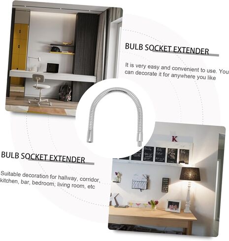 2 قطعة خرطوم عالمي مرن معقوفة أضواء القطب الهاتف يتصاعد حامل قصاصة معقوفة موسع محول Led الجدول مصباح أضواء الصور النمطية معقوفة اكسسوارات قوس in Kuwait