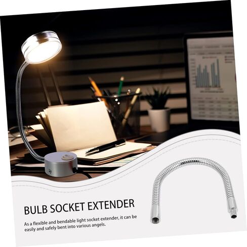 2 قطعة خرطوم عالمي مرن معقوفة أضواء القطب الهاتف يتصاعد حامل قصاصة معقوفة موسع محول Led الجدول مصباح أضواء الصور النمطية معقوفة اكسسوارات قوس in Kuwait