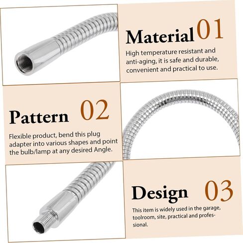 2 قطعة خرطوم عالمي مرن معقوفة أضواء القطب الهاتف يتصاعد حامل قصاصة معقوفة موسع محول Led الجدول مصباح أضواء الصور النمطية معقوفة اكسسوارات قوس in Kuwait