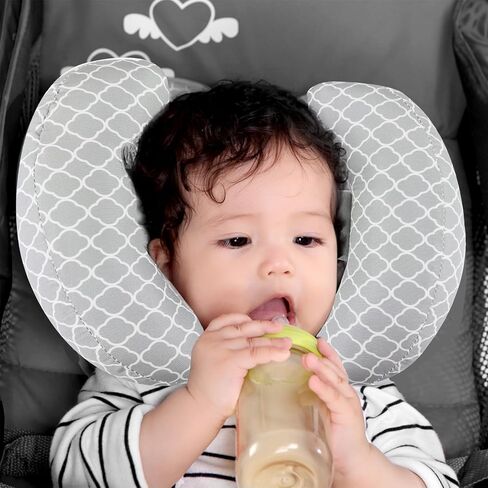 KAKIBLIN Baby Neck Pillow, Upgraded Baby Neck Pillows for Car Seat | Infant Neck Support Pillow, Head and Neck Support for 3-12 Months, Newborn Head Support for Car Seats, Strollers, Pushchairs in Saudi Arabia