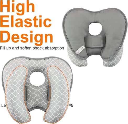 KAKIBLIN Baby Neck Pillow, Upgraded Baby Neck Pillows for Car Seat | Infant Neck Support Pillow, Head and Neck Support for 3-12 Months, Newborn Head Support for Car Seats, Strollers, Pushchairs in Saudi Arabia