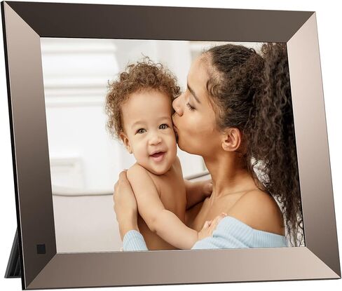 Dragon Touch Digital Picture Frame 16.7 inch 4:3 Touch Screen Large Digital Photo Frame Display, 32GB Storage Auto-Rotate, Easy Setup to Share Photos or Videos via Vphoto APP, Wall Mountable in Saudi Arabia