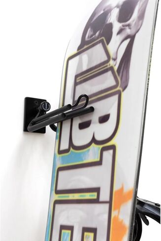 Rocker Ski Rack - Wall Mounted Rack, Store Any ski & Snowboard Without Altering Their Shape, Perfect Way to Hang Your skis & Snowboards in All Seasons in Saudi Arabia