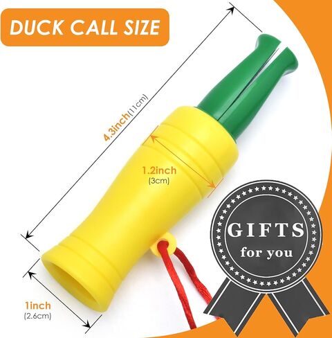 BROTOU 2 حزمة من ملحقات صيد البط، مكالمات البط وحبل استدعاء البط مع 12 حلقة قابلة للإزالة باراكورد أوزة لعبة حامل البطة معدات المفترس للصيد in Kuwait