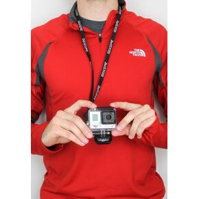 حزام الرقبة - حبل / سلسلة / حزام أمان / حبل لكاميرات GoPro - HERO3 / HERO3+ / HERO4 / HERO5 / HERO6 / FUSION/HERO SESSION / HERO5 SESSION/GOPRO HERO حامل للرقبة/رباط للكاميرا in Kuwait