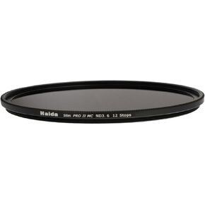 Haida PRO II Multi-Coated ND 3.6 4000X 12 Stops Optical Glass Neutral Density Filter, 62mm