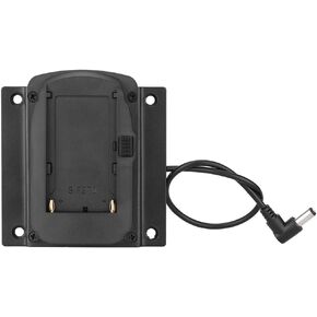 Andoer Battery Adapter Base Plate for Lilliput Monitors for FEELWORLD Monitors Compatible for Sony NP-F970 F550 F770 F970 F960 F750 Battery