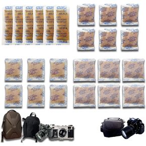 مجفف جل السيليكا Xcivi للكاميرا الرقمية، لكاميرات كوداك، لكاميرات كانون، لكاميرات سوني، لكاميرات ديلانتو، مجفف جل السيليكا للكاميرا الرقمية، 6 عبوات (50، جرام) in Kuwait