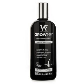 Watermans Grow Me® Hair Growth Shampoo, Caffeine, Biotin, Argan Oil, Rosemary Oil. Anti-Thinning Shampoo, Improves Hair Volume, DHT Blocking for Hair loss in Women & Men. 8.45 fl. oz