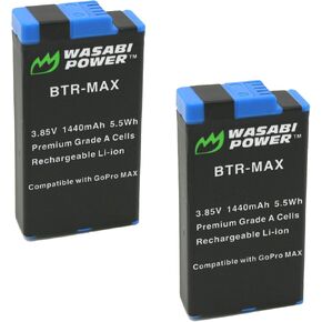 Wasabi Power Replacement for MAX Battery (2-Pack) and ACBAT-001 (Fully Compatible) in Saudi Arabia