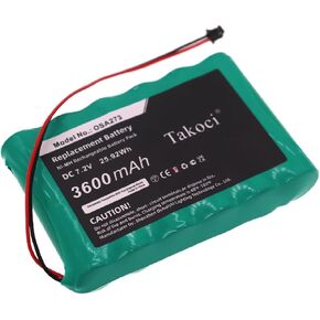 Replacement Battery for ADT OSA273 BH7236-SS 17000145 17000152 ADT SCW9057G-433 DSC Impassa SCW9055 SCW9057 Self-Contained 2-Way Wireless Security System 3600mAh