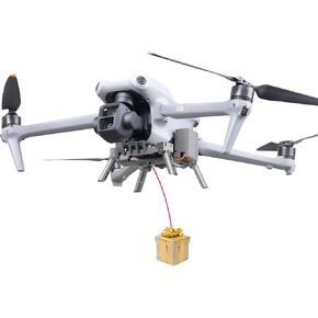 Release and Drop Device System for DJI Air 3 Drone,Droper Fishing Hook Release Kit,Payload Delivery Accessories