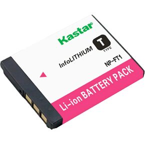 Kastar NP-FT1, NPFT1 Camera Battery Replacement for Sony Cyber-Shot DSC-T1, DSC-T3, DSC-T5, DSC-T9, DSC-T10, DSC-T11, DSC-T33, DSC-L1, DSC-M1, DSC-M2 Digital Cameras