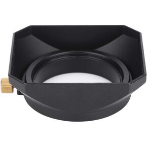 46Mm Lens Hood,46Mm Square Lens Hood,Lens Hood 46Mm Square Lens Hood Shade for Dv Camcorder Digital Video Camera Lens Filter Or Barrel Thread