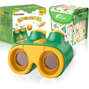 USCAMEL Binoculars for kids, Shockproof and Comfort kids Binoculars with Carry bag and Neck Strap,kids outdoor binoculars for Bird Watching Camping Sporting