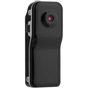 GOTOTOP Mini Video Camera DVR Recorder Camcorder with Lithium Battery, Small Size, Easy to Carry, Alloyed Shell, Sound Control Video Recording, USB Charging, (Black)