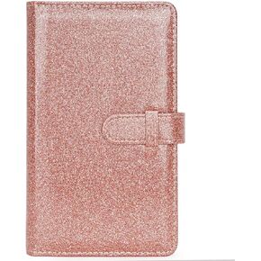96 Pockets Photo Album for Fujifilm Instax Mini/Polaroid - Compatible with Instax Mini 12 11 9 40 90 8 7 Evo LiPlay Instant Camera - 2x3 Photo Album (Purple)