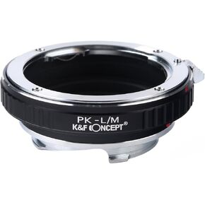 K&F Concept Lens Mount Adapter for Pentax PK Mount Lens to L/M Lens Camera Body