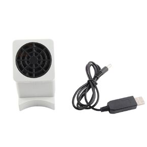 Mini Exhaust Fan DC12V 0.25A USB Connection Microscope Smoke Removal Fan for Phone Motherboard Repair Welding