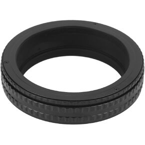 Focusing Helicoid Adapter,Focusing Helicoid Adapter M65 to M65 17‑31Mm Aluminum Alloy Black Anodized Extinction Treatment Focusing Helicoid Tube