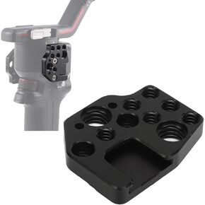 Rapid Connect Adapter for DJI Ronin S SC RS2 RS3 RSC2 Stabilizer, Aluminum Alloy Camera Accessory Can Be Connected External Monitors, Flash Lights, and Other Accessories