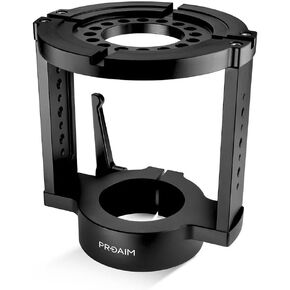 Proaim Mitchell Riser Adapter with Euro/Elemac Base | Supports up to 200kg with Euro/Elemac base, Mitchell riser mount, quick-lock system, and accessory mounting points in Saudi Arabia