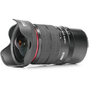 MEKE 6-11mm F3.5 Wide Angle APS-C Manual Focus Zoom Lens Compatible with EF-M Mount Cameras M6 M6 Mark II M5 M5 Mark II M3 M2 M10 M50 M100 M200