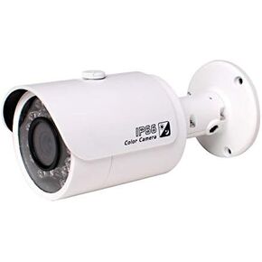 Indoor or Outdoor 1 Megapixel 720P HD-CVI Wired Bullet Standard Surveillance Camera with 3.6 mm Lens and 24 IR LED