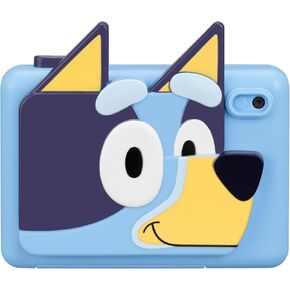 ekids Bluey Kids Camera with SD Card, Digital Camera for Kids with Video Camera, Built-in Digital Stickers for Fans of Bluey Toys