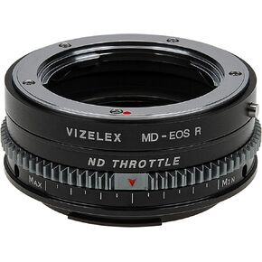 Vizelex CINE ND Throttle Lens Adapter Compatible with Minolta MD Lenses on Canon RF-Mount Cameras