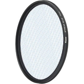 Kase 67mm Blue Streak Filter,Anamorphic Special Effects Lens Flare Filter Optical Glass for Camera DSLR Cinematice Video